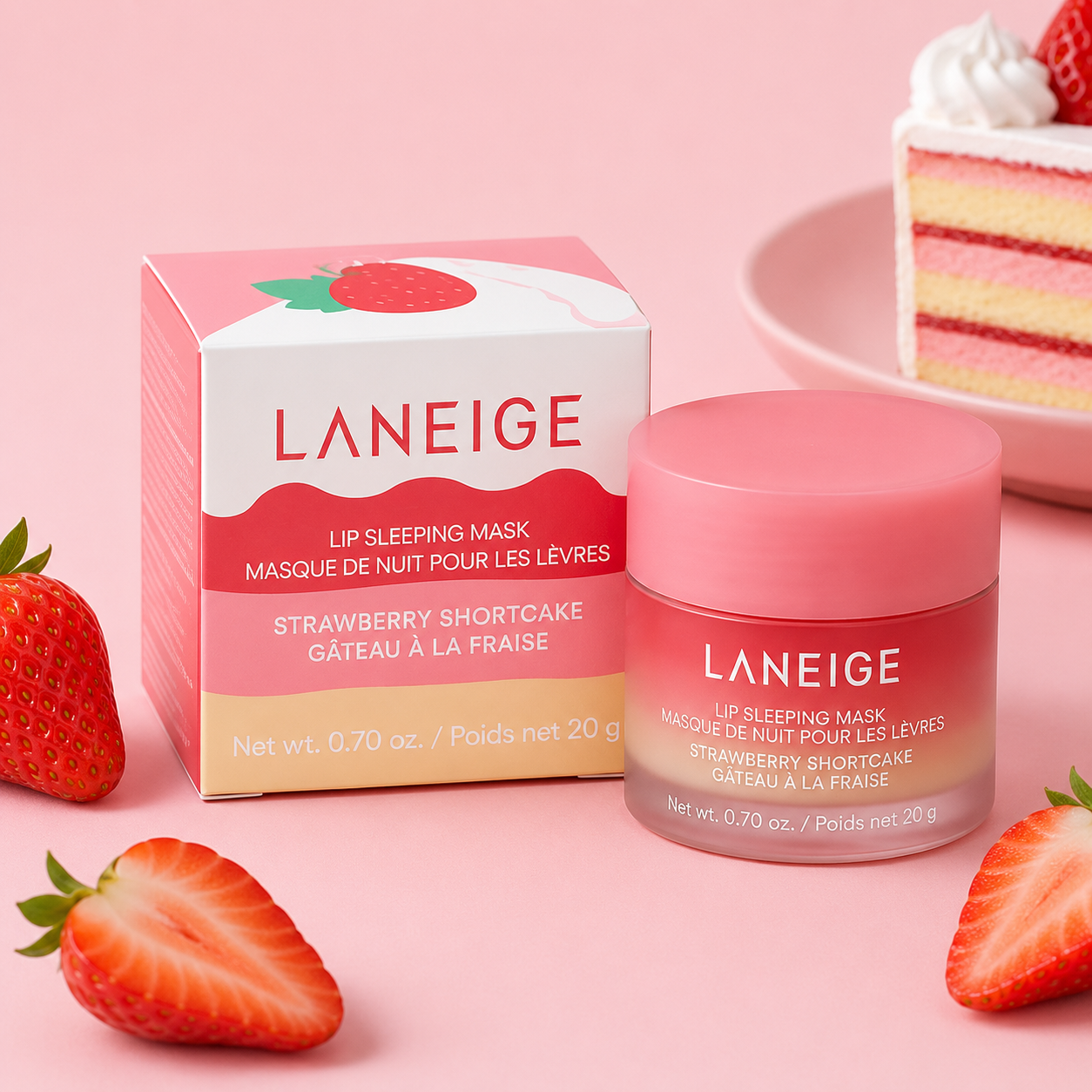 Lip Sleeping Mask Strawberry Shortcake 20 g