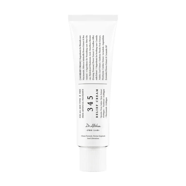 Dr. Althea 345 Relief Cream – Crème Réparatrice Apaisante 50 ml