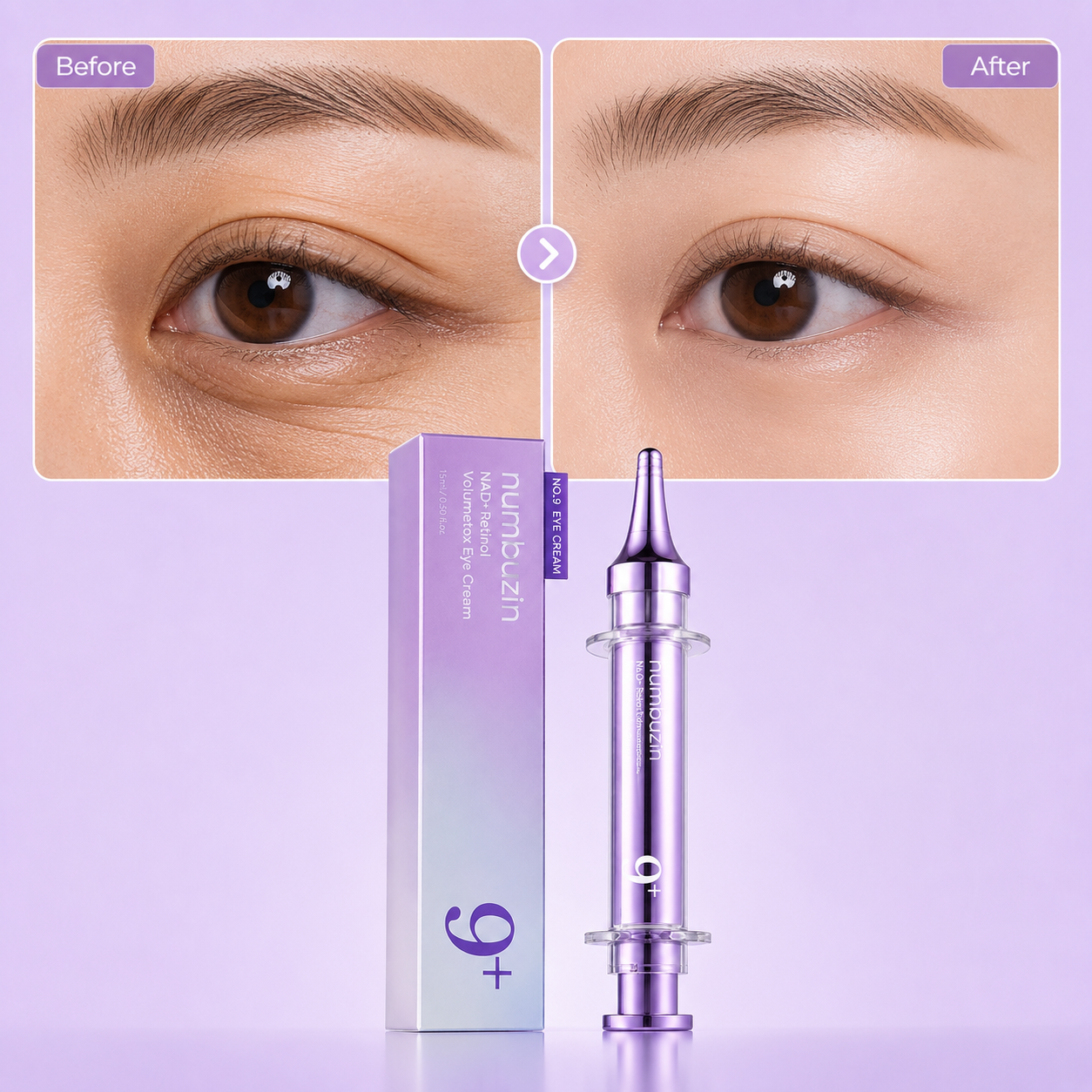 No.9 NAD+ Retinol Volumetox Eye Cream 10 ml